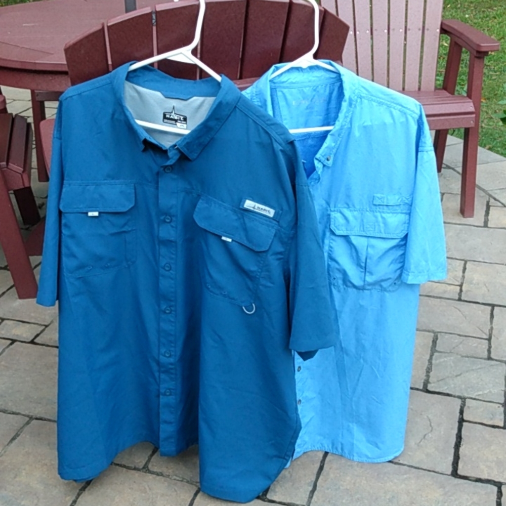 Two Men's Lightweight Shirts
